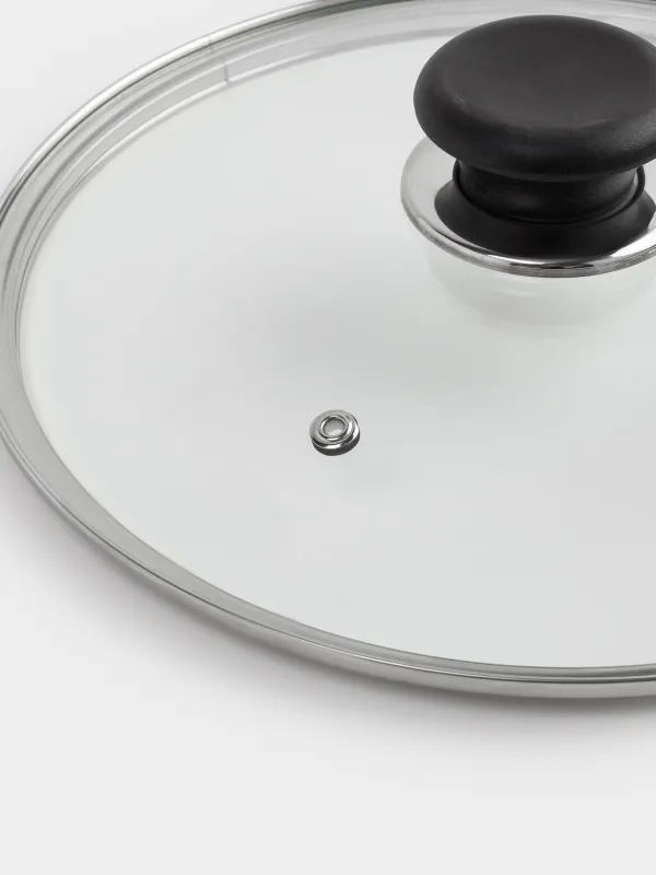 Lid, 24 cm, glass / metal, Action Accessory, image-1