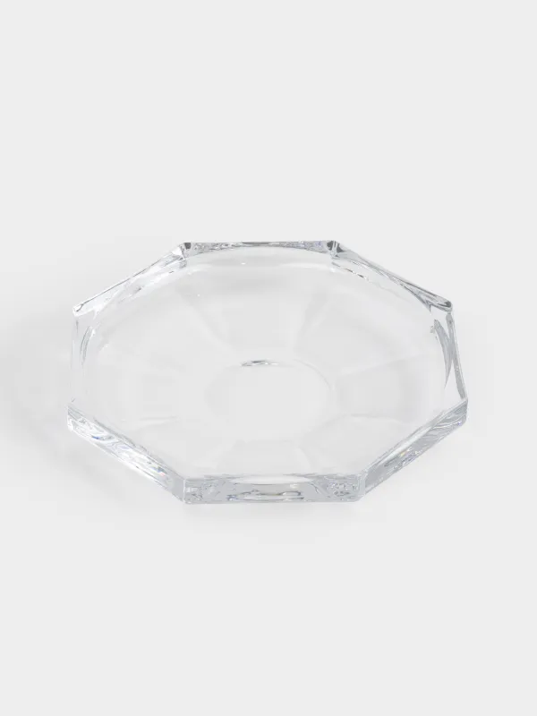 Dish, 18x3 cm, glass, Edges, Terlano, image-0