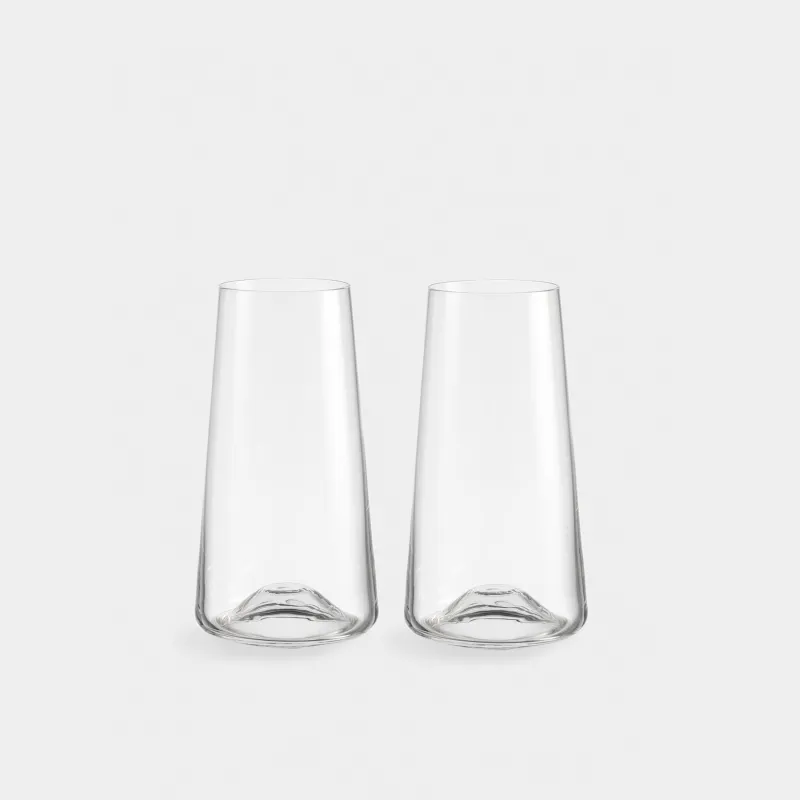 Glass, 13 cm, 500 ml, 2 pcs, glass, Savelli