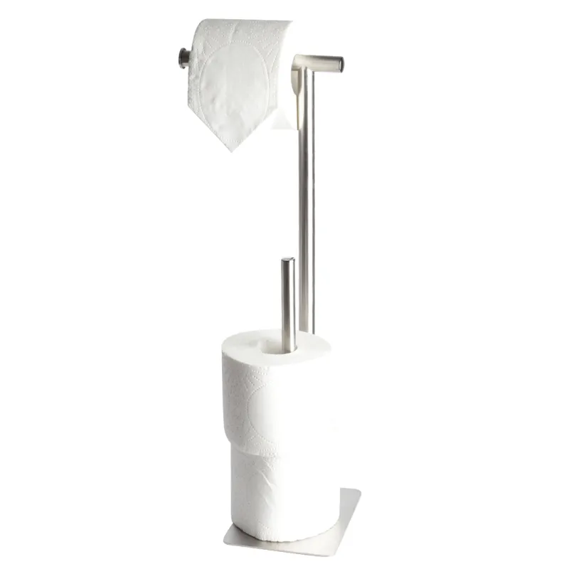 Toilet paper holder, 54 cm, floor-standing, steel, Antei, image-1