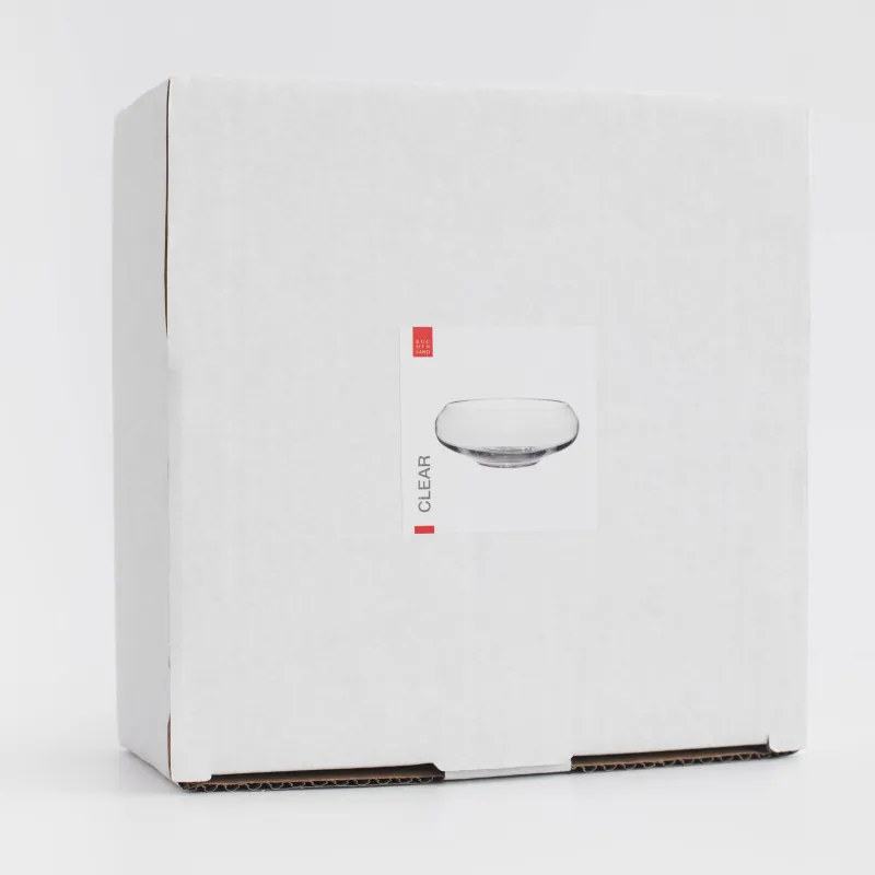 Bowl, 12x6 cm, glass, Clear, image-3