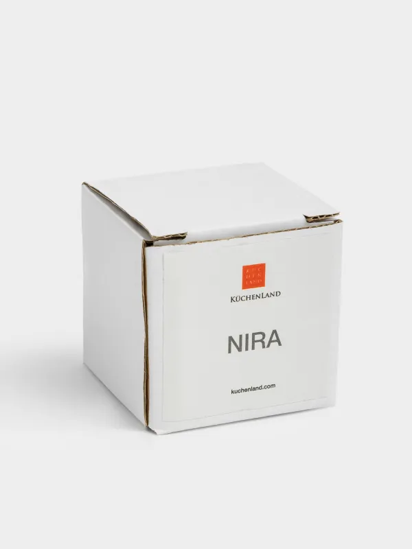 Toothbrush holder, 3 cm, ceramic, beige, Nira, image-3