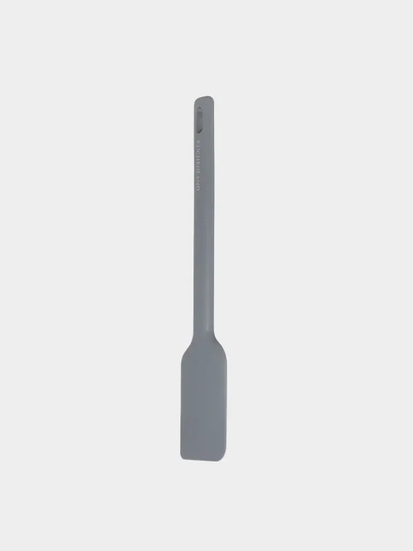 Spatula, 28 cm, silicone, grey, Grey steel, image-1