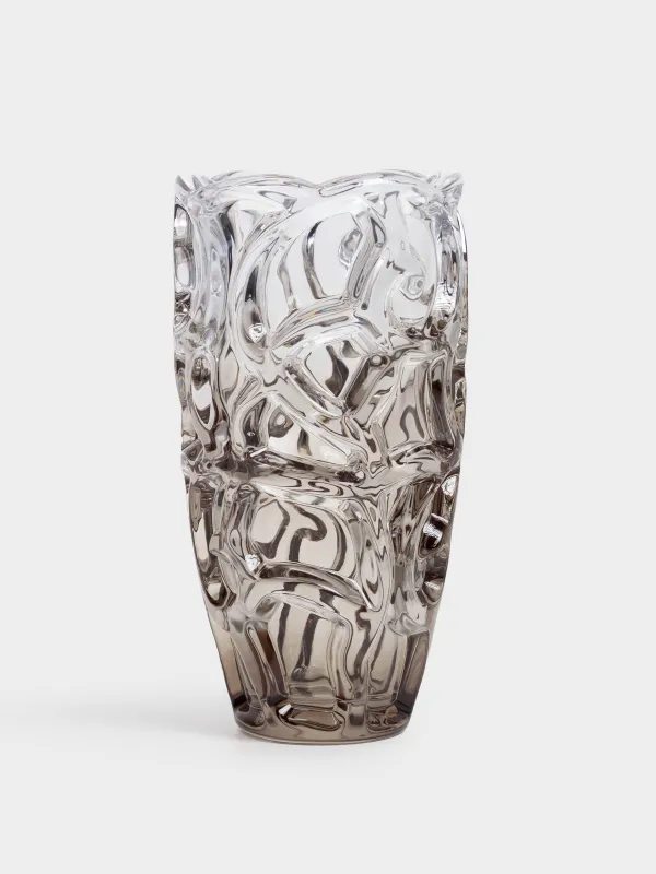 Flower vase, 29 cm, glass R, color, Patterns, Gala, image-0