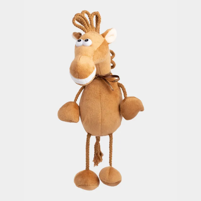 Toy, 30 cm, soft, polyester, brown, Horse, Horse toy