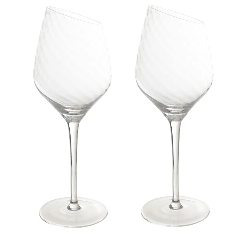 Drinking glass, 460 ml, 2 pcs, glass, Charm V
