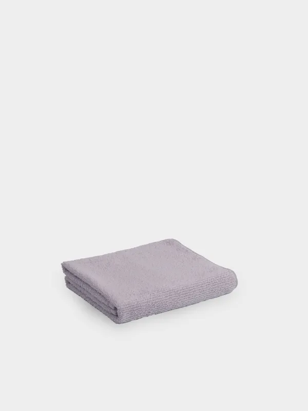 Towel, 50x90 cm, cotton, purple, Terry cotton, image-0