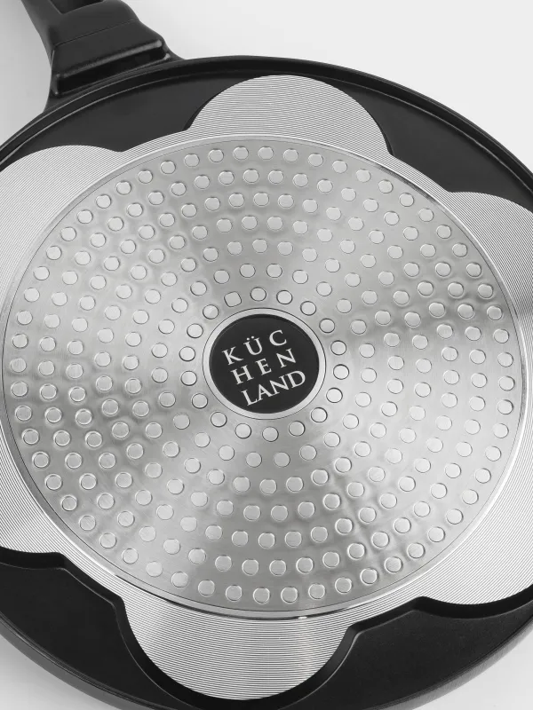 Frying pan for eggs and pancakes, 26 cm, 7 otd, coated, aluminum, Animals, Action, image-9