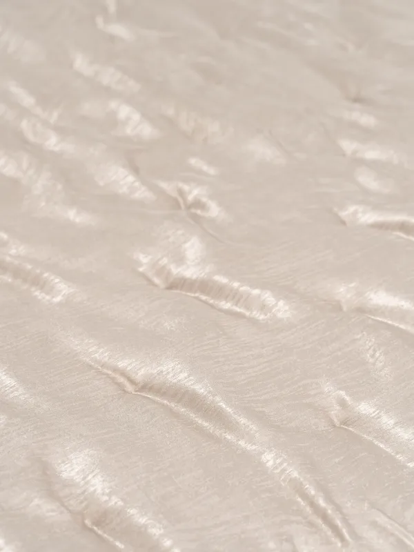 Bedspread, 220x240 cm, velvet, sand, Stitch velvet, image-3