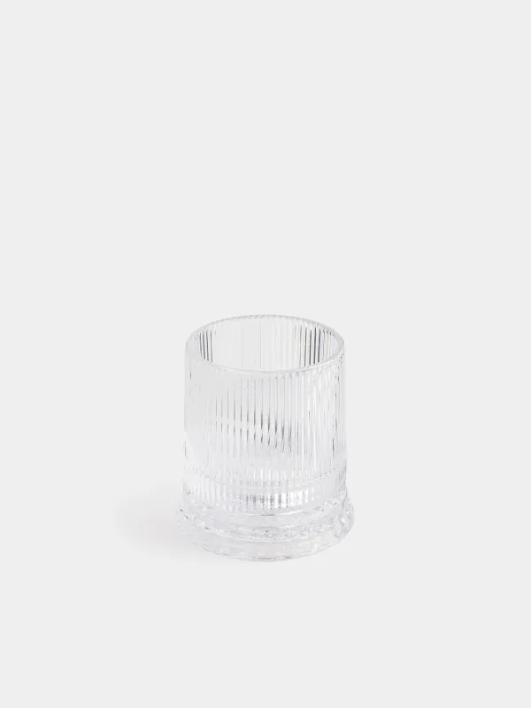 Drinking glass, 8 cm, 250 ml, on a stand, glass R, Ribby, image-1