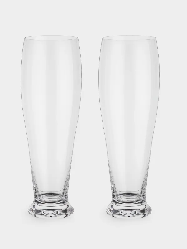 Drinking glass, 23 cm, 650 ml, 2 pcs, glass, Clear, image-0
