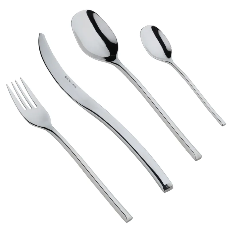 Kitchenware, 6 pers, 24 pcs, steel, New York City