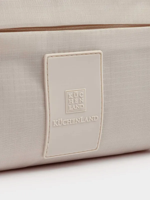 Travel Cosmetic Bag, 20х12 cm, polyester, beige, Easy Travel, image-5