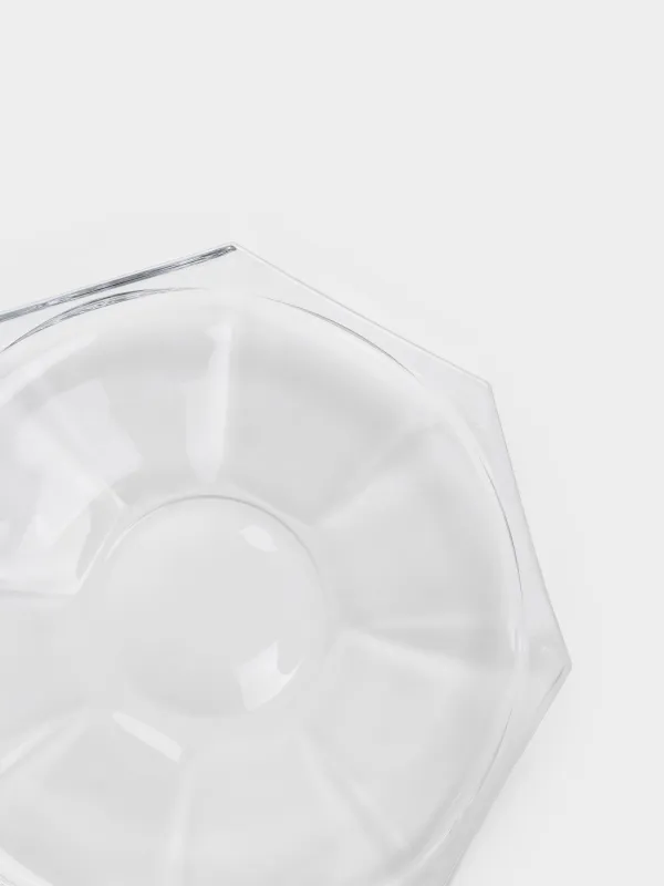 Dish, 18x3 cm, glass, Edges, Terlano, image-4