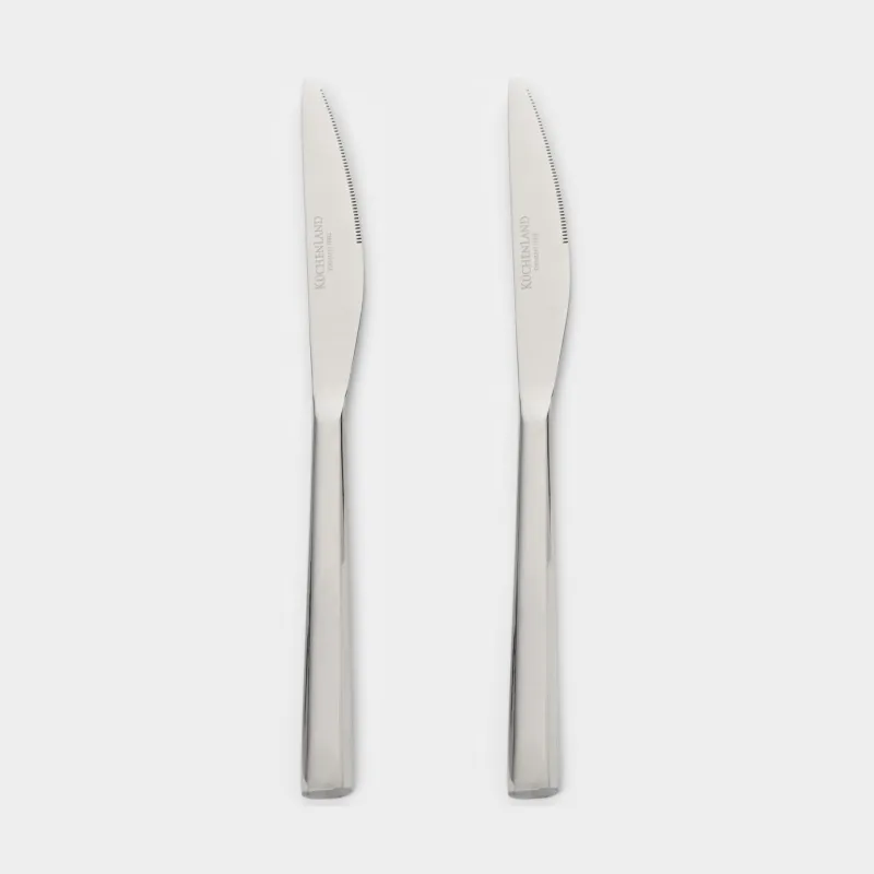 Table knife, 2 pcs, steel, Rome