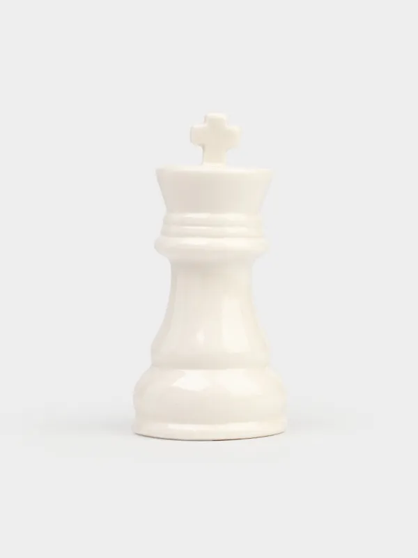 Salt and Pepper set, 9 cm, porcelain P, Black / White, Chess, Chess, image-5
