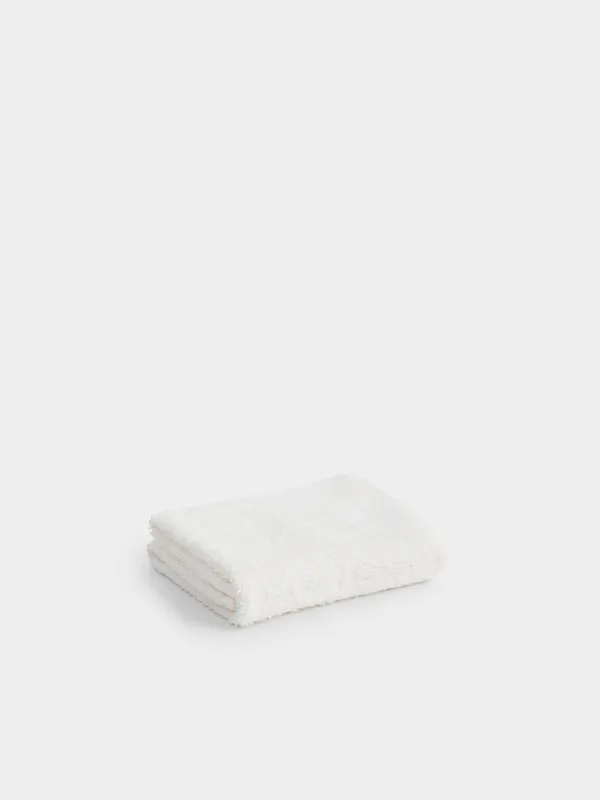 Towel, 40x60 cm, cotton, white, Terry cotton, image-0