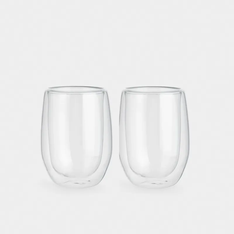 Glass, 12 cm, 330 ml, 2 pcs, glass B, Air