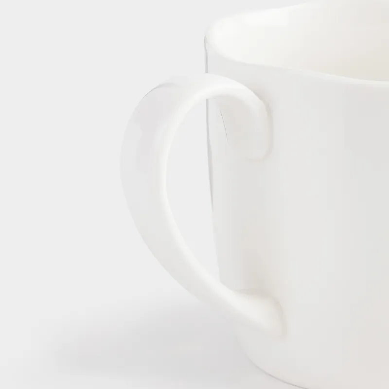 Mug, 350 ml, porcelain P, white, House, Amour, image-3