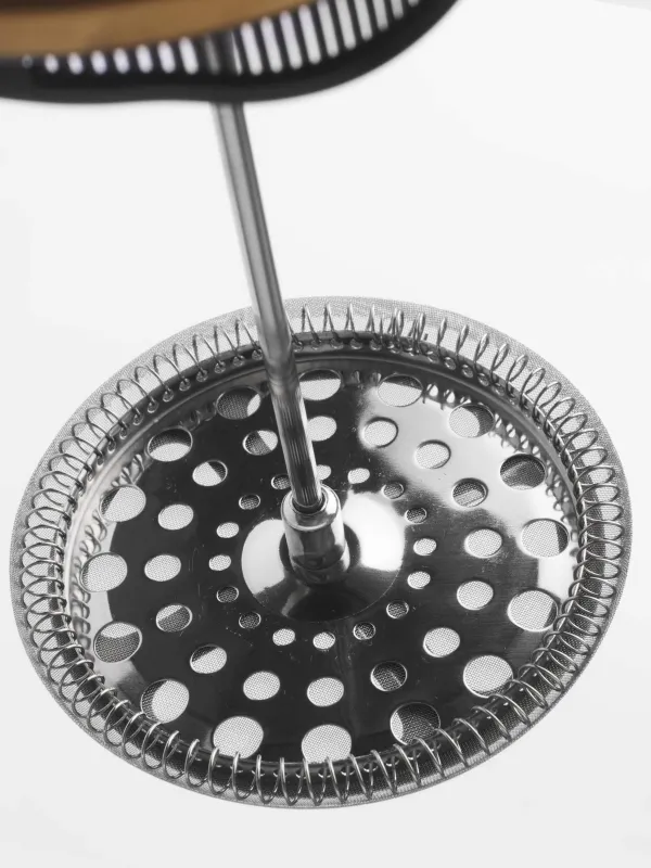 French press, 1 l, glass B/steel, Air, image-3