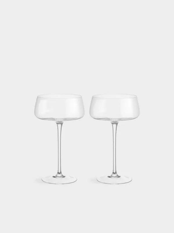 Drinking glass, 350 ml, 2 pcs, crystal glass, Lienza, image-0