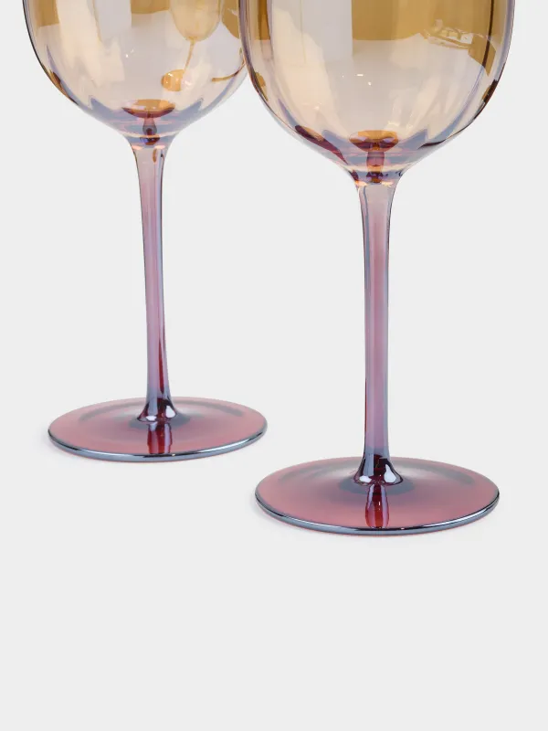 Drinking glass, 470 ml, 2 pcs, glass, amber brown, Filo R color, image-2