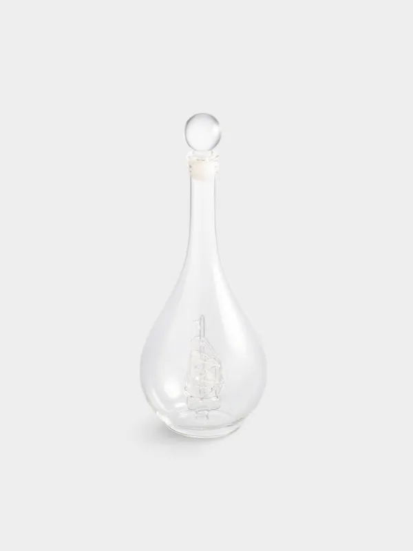 Drink set, 2 pers, 3 items, decanter / Drinking glass, Glass, Ship, Bar, image-4