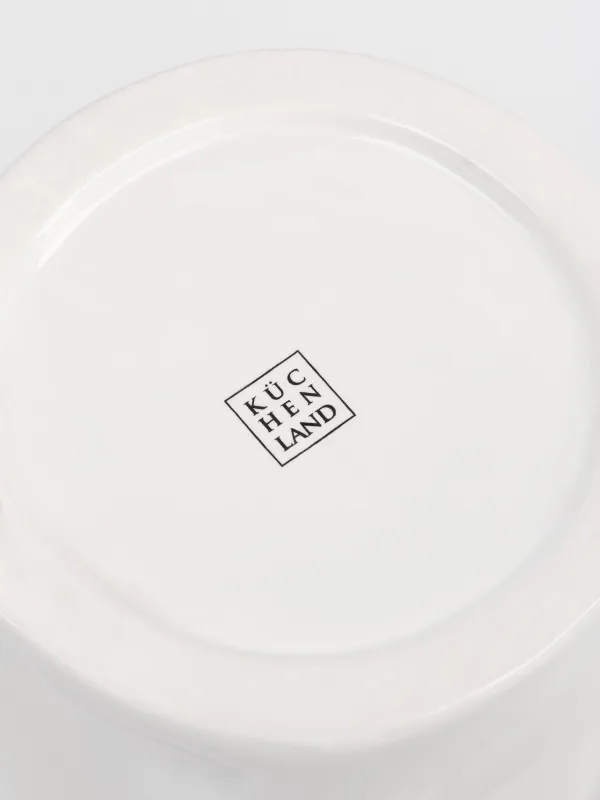 Kitchen accessories stand, 16 cm, ceramic, white, Crush, image-4