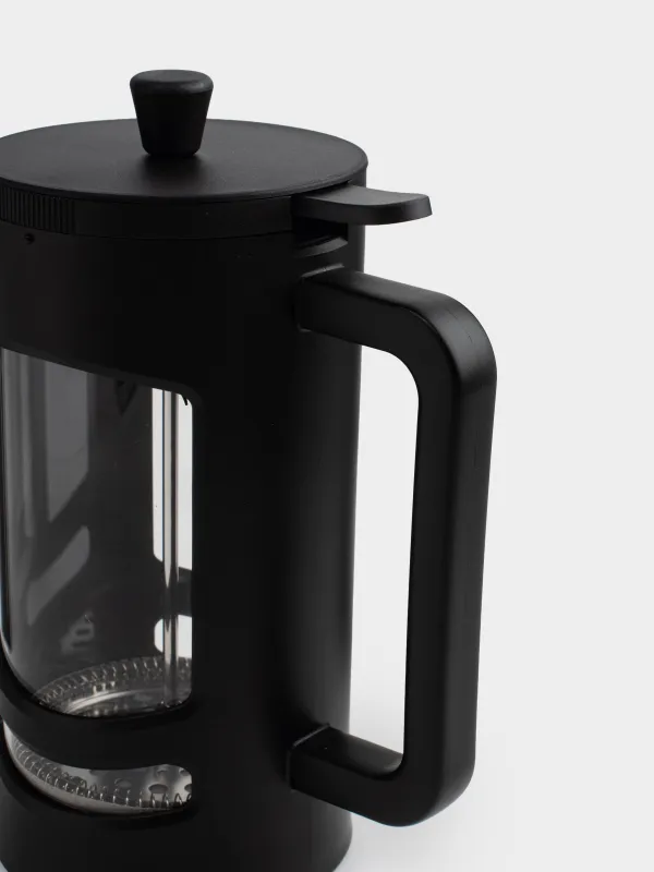 French press, 1 l, glass B / steel, beige, Detto, image-2