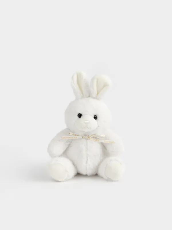 Toy, 20 cm, soft, polyester, beige, Rabbit, Rabbit, image-0