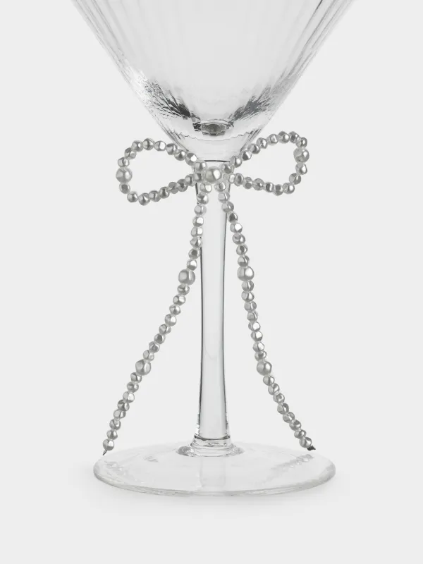 Drinking glass, 200 ml, glass R / plastic, Bow, Variations pearl, image-2