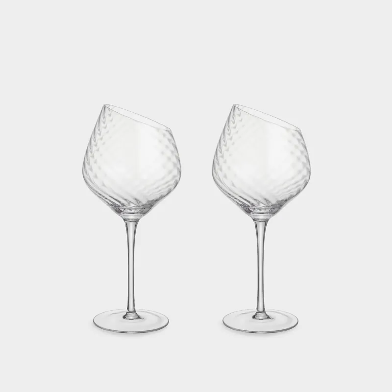 Drinking glass, 530 ml, 2 pcs, glass, Charm V