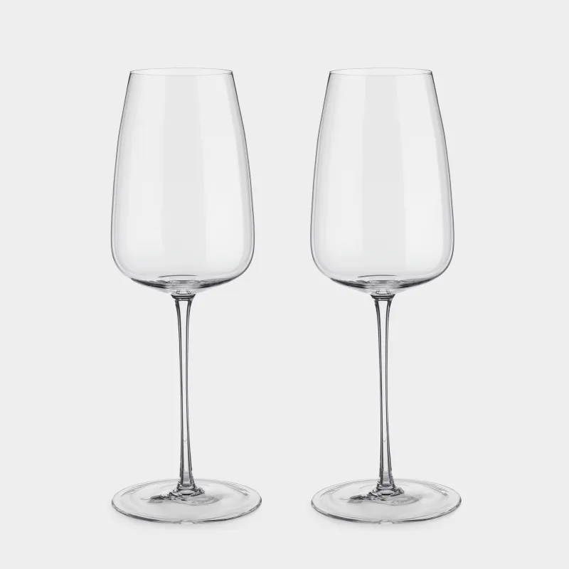 Wine glass, 570 ml, 2 pcs, crystal glass, Sondrio