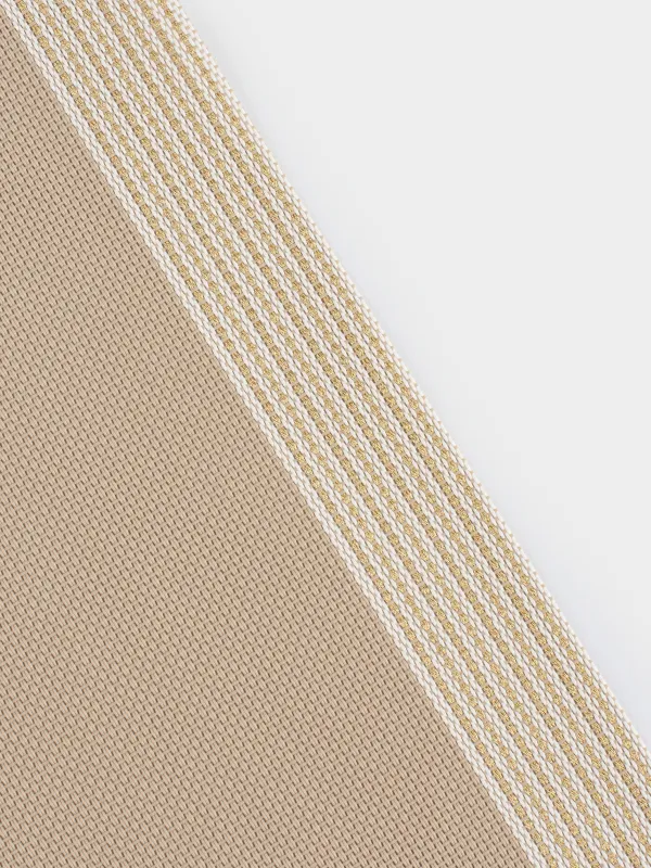 Placemat, 30x45 cm, PVC, rectangular, white-sand, Stripes, Solid, image-2