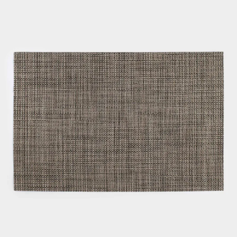 Placemat, 30x45 cm, PVC, rectangular, brown, Solid