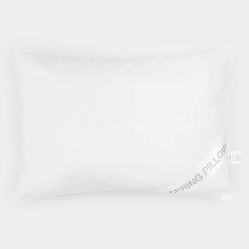 Pillow, 50x70 cm, cotton / holofiber / polyurethane foam, Spring pillow, image-0