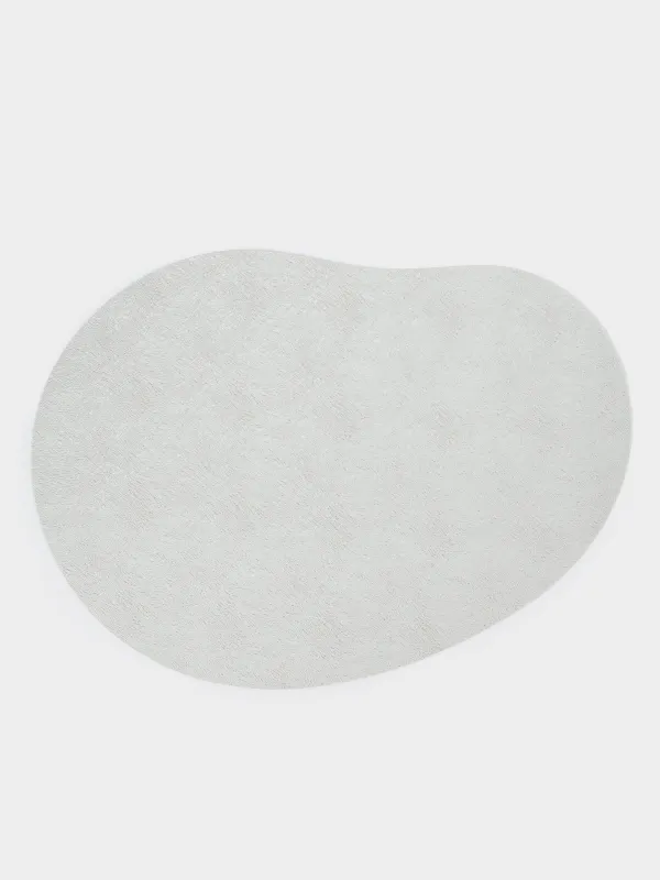 Napkin for appliances, 32x43 cm, PVC, double-sided, curly, silver/Champagne, Rock, image-2