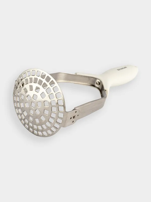 Puree press, 29 cm, folding, steel / plastic, grey, Soft kitchen, image-1