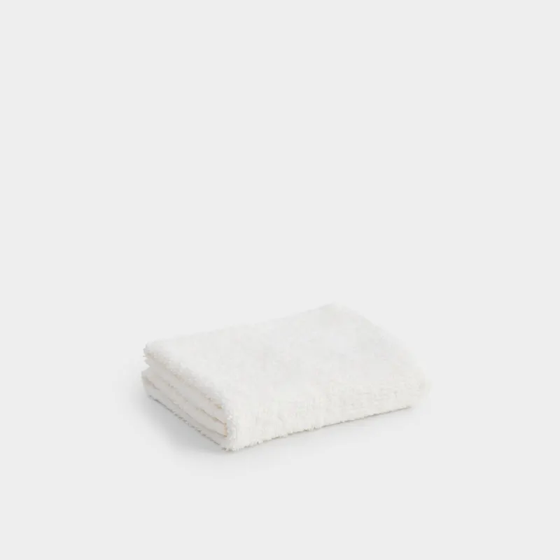 Towel, 40x60 cm, cotton, white, Terry cotton