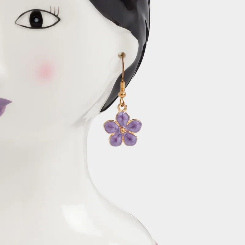 Cosmetic brush stand, 14 cm, ceramic, Girl with Earrings, Girls, image-4