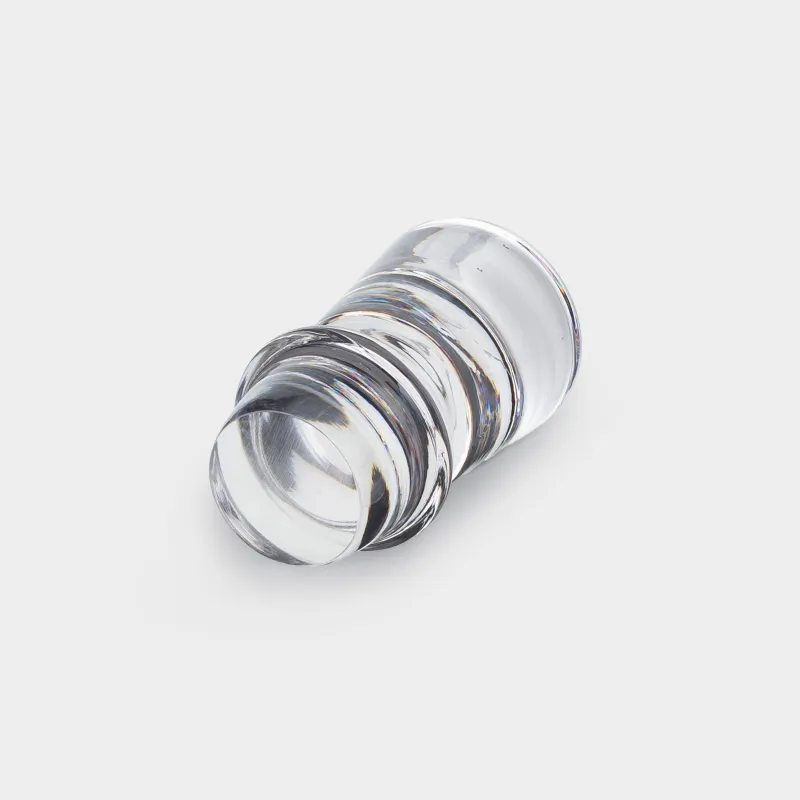 Decanter, 1,1 l, glass / PU leather, Clear devo, image-2