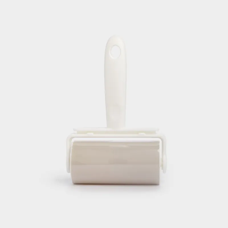 Cloth cleaning roller, 18x12 cm, reusable, with cover, grey, Roller