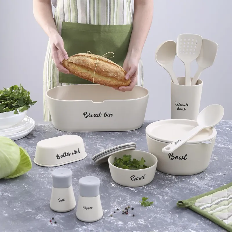 Butter dish, 16 cm, bamboo, oval, Crиme, image-2