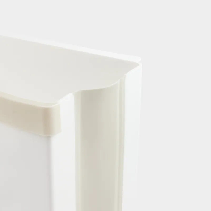 Garbage bucket, 8 L, folding, hanging, plastic / rubber, grey, Foldaway, image-3