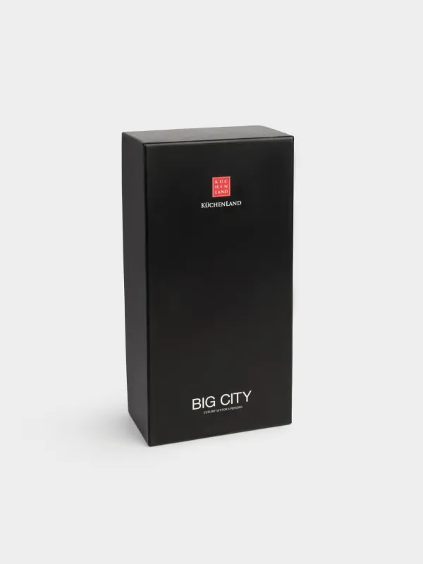 Kitchenware, 6 pers, 24 pcs, steel, New York City, image-8