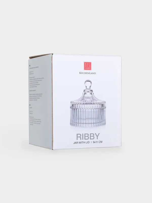 Storage container, 9x11 cm, glass R, Ribby, image-2