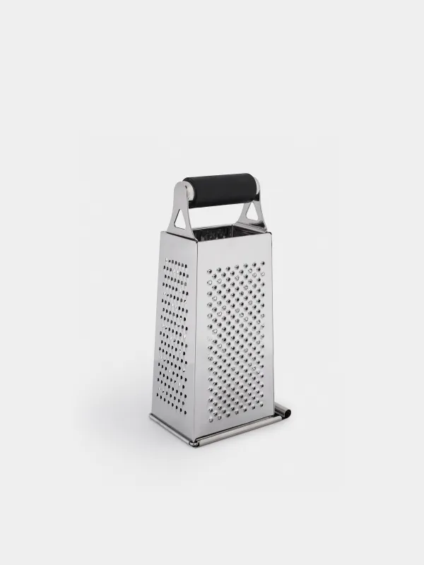 Grater, 24 cm, four-sided, black, Kitchen tools, image-4