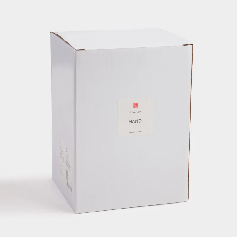 Statuette, 22 cm, polyresin, golden, Hands, Hand, image-4