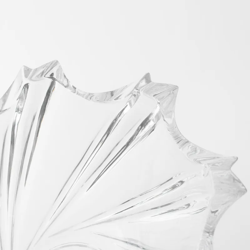 Fruit vase, 25x23 cm, on a leg, glass R, Torsido, image-4