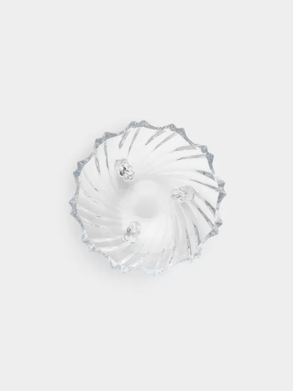 Salad bowl on legs, 23x9 cm, 830 ml, glass R, Torsido, image-2